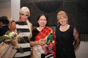 Mila Litvinjenko, Narinder Čanuhar, ambasadorka Indije i Sanja Popović Pantić